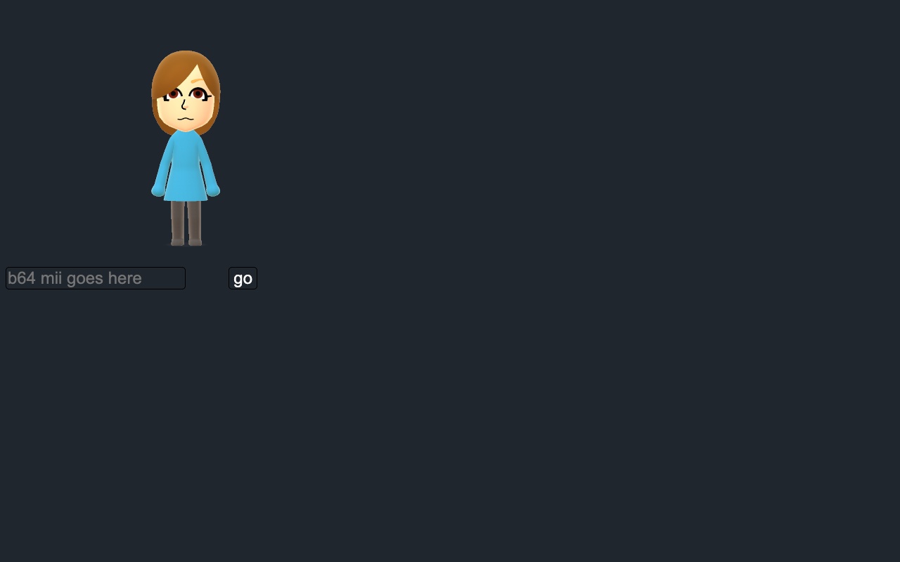 NNID Mii to Mii Studio format converter (2018)